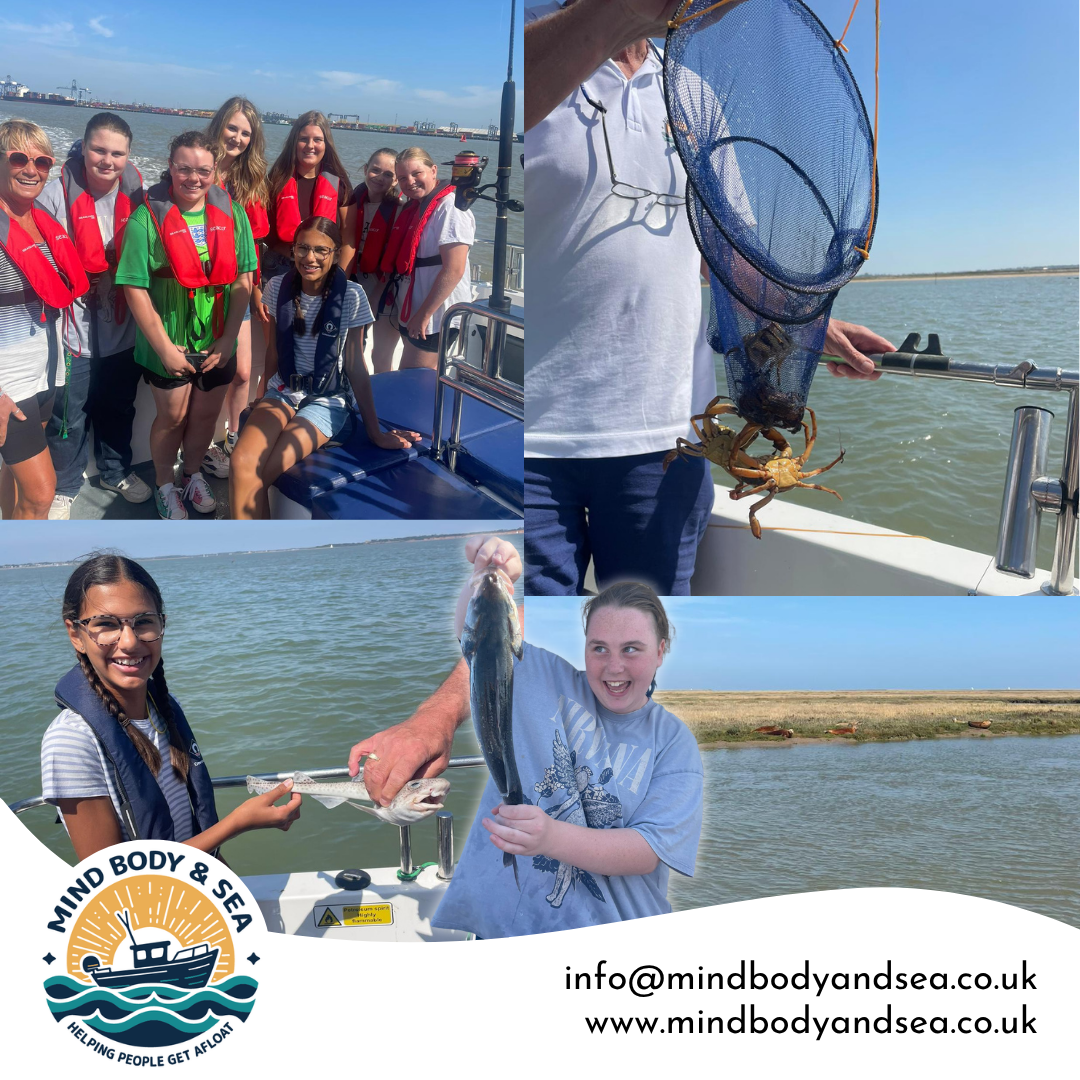 Level 2 children fishing and seal watching