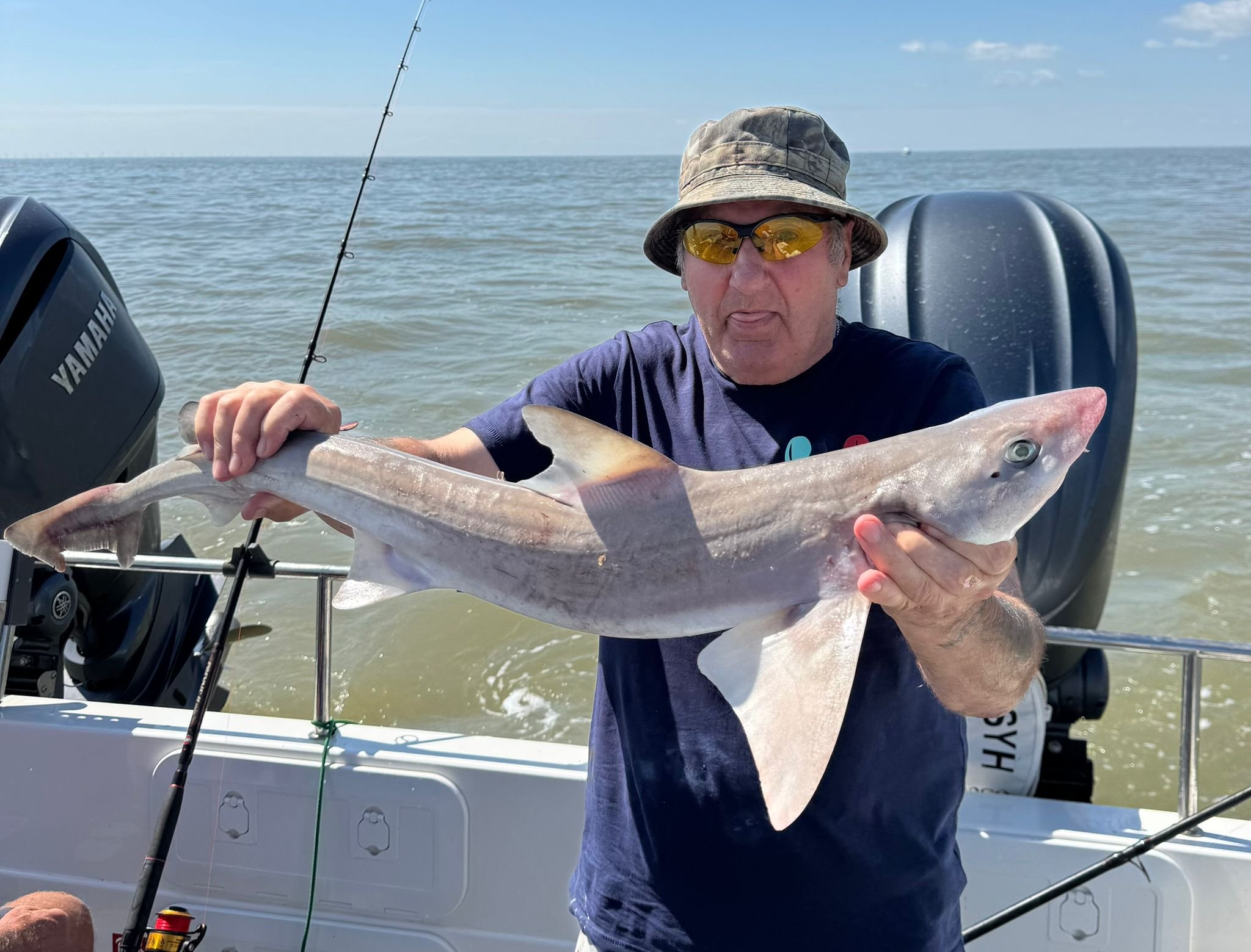 Veterans fishing from Neverland